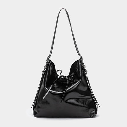 Z's 2025 Spring New Product Cross-Border Trendy Women's Bag New Year Series Buckle Decoration Large Capacity Shoulder Bucket Bag