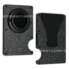 Green Forged Carbon Air tag (Clip)