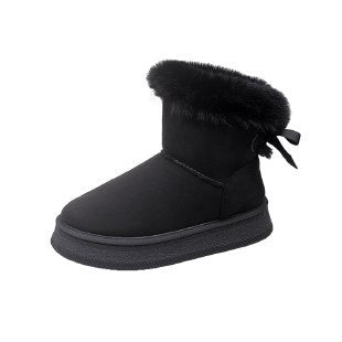 Northeast Thick-Soled Cold-Resistant Snow Boots for Women 2025 New Winter Fleece-Lined Thickeneded Waterproof Anti-Slip Arctic Outdoor Boots 42