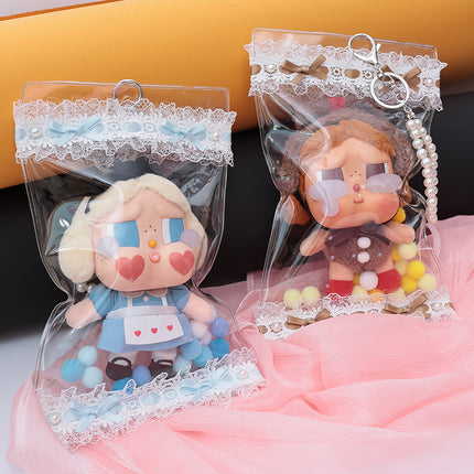 Transparent Trendy Storage Bag, Cute Lina Belle, High-Looking Dust Bag, Baby Bag Protective Cover, Sweet and Versatile Pain Bag