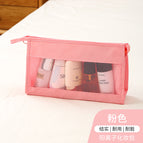 [triangular toiletry bag] pink
