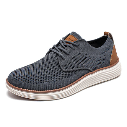 HOBIBEAR Cross-border Adult Oxford Shoes Men's Mesh Shoes British Style Running Shoes Women's Hiking Shoes Casual Shoes