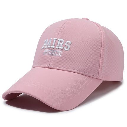Deep Top Long Brim Women's Summer New Big Head Baseball Cap Face Small Wide Brim Hood Long Brim Men's