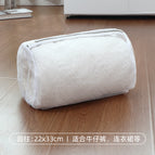 Gray rough plastic head cylindrical bag 22*33cm
