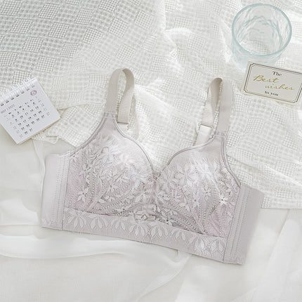 Special Offer: Xianuo Large Bust Minimizing Bra for Women, Ultra-Thin Bra Without Underwire, Adjustable, Anti-Sagging, Non-Magnetic, Rabbit Ear Cup