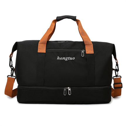 Cross-Border Large-Capacity Travel Bag New Dry and Wet Separation Business Trip Storage Short-Distance Lightweight Fitness Bag Travel Luggage Bag