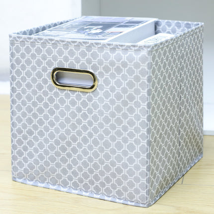 Amazon Coverless Storage Box Fabric Storage Box Foldable Large Clothes Organiser Toy Storage Box Cross Border