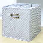 Coverless metal buckle small dots (double-sided portable) / Large size (28*28*28cm)
