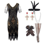 Black gold six-piece set / S