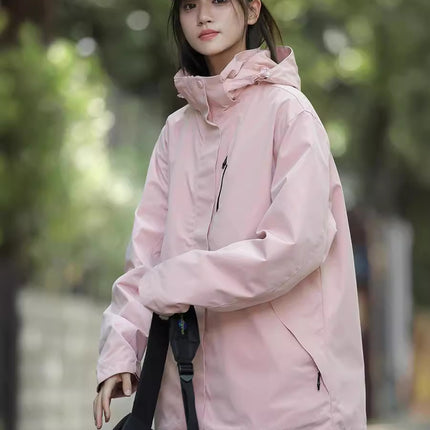 Jack Chuanyang Mountain Trendy Brand Outdoor Rush Jacket Couple's Jacket Men's and Women's Three-in-One Removable Windproof Waterproof Suit