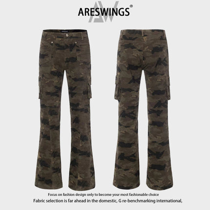 Camouflage Straight Pants / Pantalon Camouflage Droit