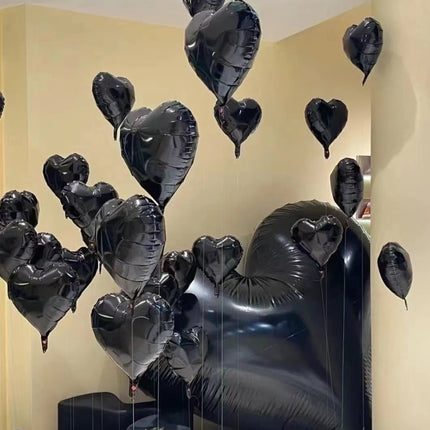 18inch Love Light Board Aluminum Film Balloon Wedding Room Decoration Valentine's Day Party Floating Love Balloon Wholesale