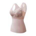 [fixed cup with breast pad] light coffee / L【 40-50kg 】