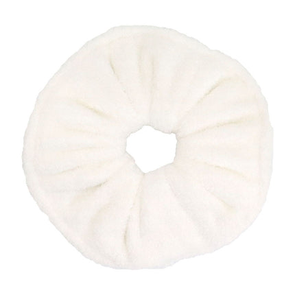 New cross-border microfiber towel ring super soft double plush large intestine hair ring coral fleece absorbent headband hair accessories