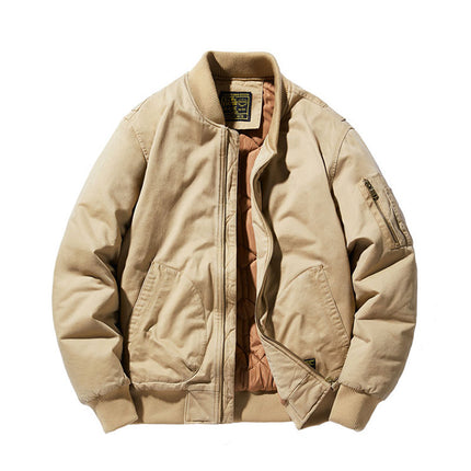 Factory supply winter functional baseball collar fleece jacket jacket men's casual jacket 91W70