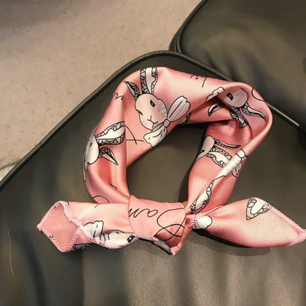 Explosions Spring and Summer 50x 50cm Small Square Scarf Women's Scarf South Korea Professional Small Scarf Varied Decorative Printed Scarf
