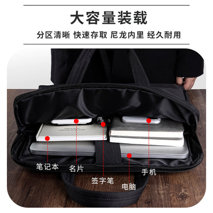 Wholesale Fengyi 8607 Large-Capacity Office Handbag Information File Bag Business Bag with Customizable Logo