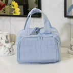 Premium four-compartment makeup bag [blue] / 31*19*21