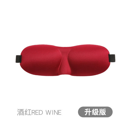 3D Eye Mask Sponge Fabric Light-Blocking Eye Protection Travel Aviation Sleep Unisex Customizable Logo Full Blackout