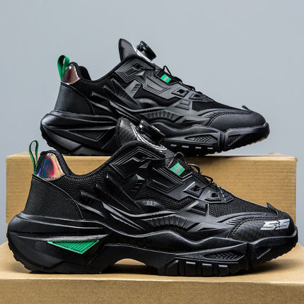 Sports Shoes Shoes Men's 2025 Autum Men's Thick-Soled Sports and Leisure Popular Trbottomy Brand Hong Kong Style Shoes