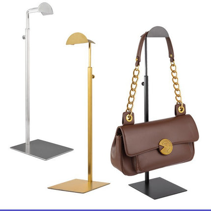 Stainless Steel Bag Rack Hanging Bag Display Rack Bag Store Bag Holder Handbag Display Display Rack Bag Display Rack
