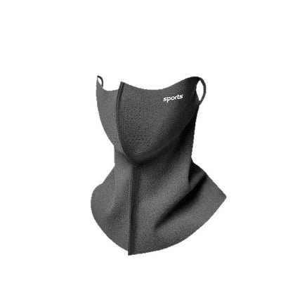Derong Seamless Three-Dimensional Neck Protection Neck Warm Mask Women's Autumn and Winter Outdoor Sports Skiing and Cycling Windproof and Coldproof Mask