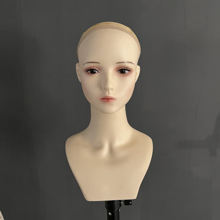 New Anime head model cos wig model head earrings jewelry hat display wig shop High-looking simulation man