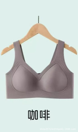 Plus-Size mm Exclusive Jelly Adhesive Bra for Stable Support of Large Busts, Prevents Outward Expansion and Sagging, Gathers Side Breasts, Cross-Border Bra for Foreign Trade