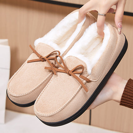 Women's Shoes, New Winter Style, Plush, Warm, Comfortable and Not Tiring, Cotton Shoes, Fashionable and High-End, Versatile Snow Boots for Going Out
