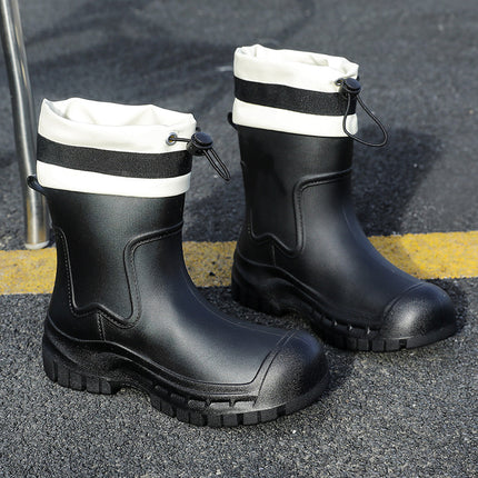 Wholesale Special Supply of New Rain Boots for Women, Korean Version, Cute Short-Tube Student Waterproof Rain Boots, Casual, Non-Slip and Wear-Resistant