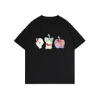 Black (3 colored apples in the middle) / S (recommended to wear 37.5-50kg)