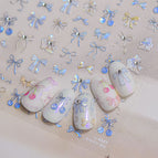 Standard / Blue bow 4327 (crystal diamond shell light)