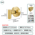 Suction cup t gold—1 pack