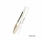 7inch❁White silicone clip [opp bag]