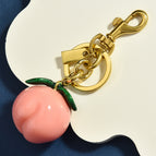 Peach bag pendant