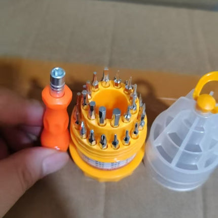 Multi-function screwdriver suit 31 in 1 screwdriver screwdriver cross mobile phone repair tool pagoda screwdriver