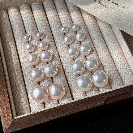 New 925 Silver Needle White Pearl Women Earrings Elegant Tassel Light Luxury Fashion High-end Exquisite Earrings Wholesale