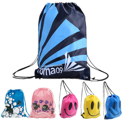 Swimming Bag Children's Men's and Women's Sports Fitness Storage Beat Bag Beach Swimming Waterproof Bag Lightweight Shoulder Travel Bag