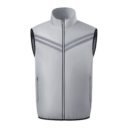 Cross-Border Supply of Intelligent Heatstroke Prevention Refrigeration Air-Conditioning Clothing Summer Cooling Fan Vest Outdoor Sun Protection Ice Vest Clothing