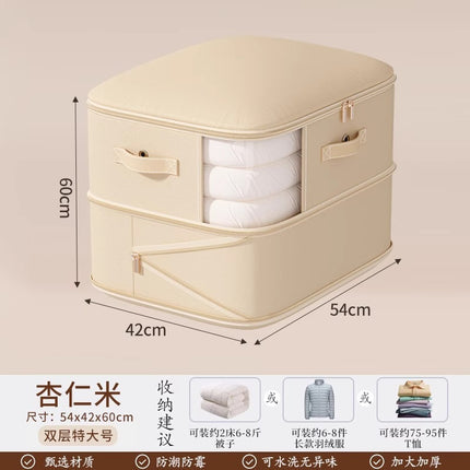 Visual Clothing Storage Bag, down Jacket, Quilt Compression, Large-Capacity Visual Seasonal Clothing Storage Artifact