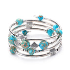 Blue Emperor Stone Bracelet