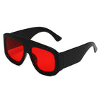 Black frame red film