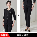 Black suit + pants / S