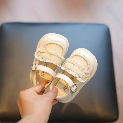 Baby Girl Spring Shoes Breathable Small Leather Shoes 2-Year-Old Princess Shoes Girls Shoes Soft Sole Toddler Shoes Baby Shoes 3