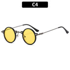 Black frame yellow film