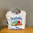 Vegetable white (excluding shoulder straps) / Medium