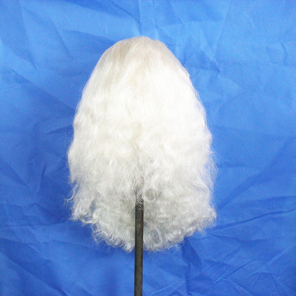 European and American Christmas Series Export Cos Wig Manufacturer Santa Claus Role-Playing Christmas Curly Beard Props