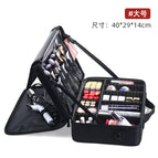 [Large black] 3 layers + shoulder strap + trolley cover