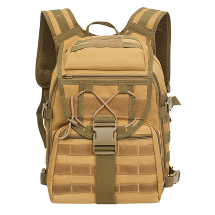 2025 New Men's Outdoor Backpack Travel Bag Large Capacity Oxford Cloth USB Charging Summer Camp Bag Export