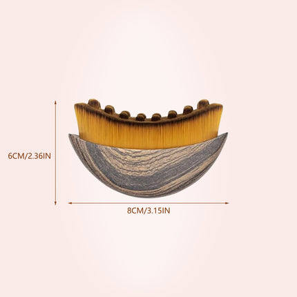 Facial Massage Brush Lymphatic Contouring Face Brush for Face Contouring Eye and Neck Care